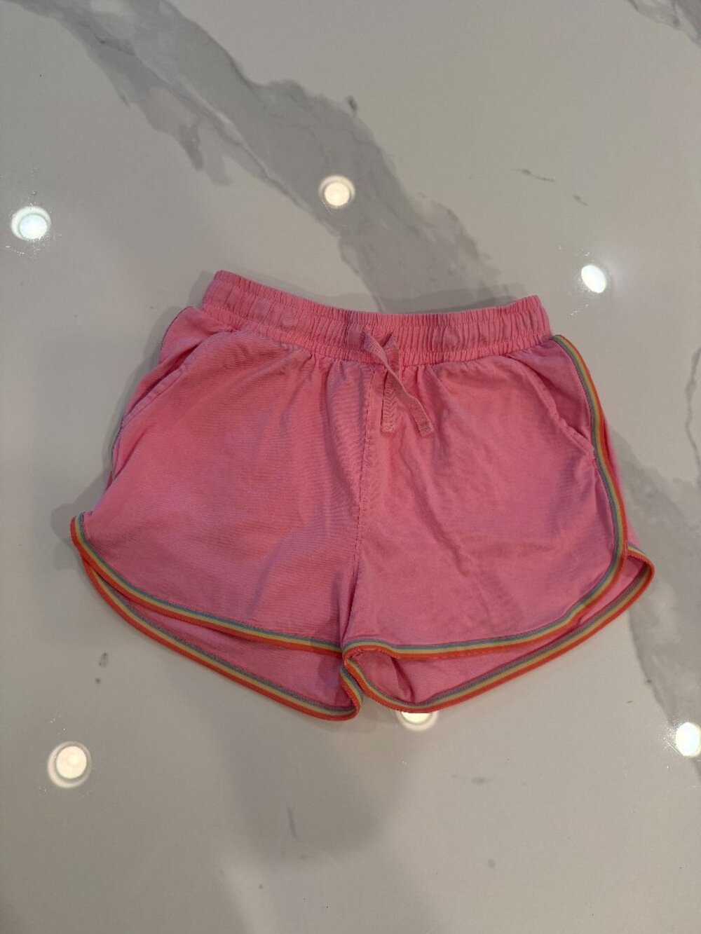 Tea Collection Pink Track Shorts (Play condition - Size 10)